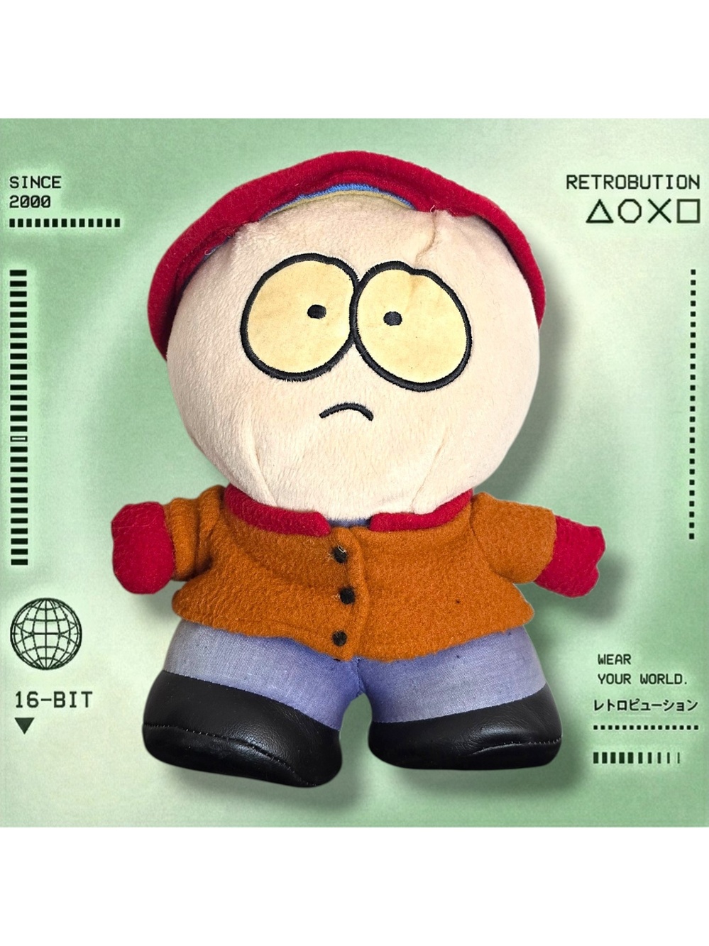 Stan Marsh Plush 1998 South Park Rare Comedy Central Fun 4 All Plush 10"